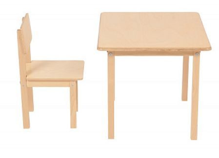 Комплект детской мебели POLINI Комплект детской мебели Polini kids Simple 105 S, натуральный (1кор)