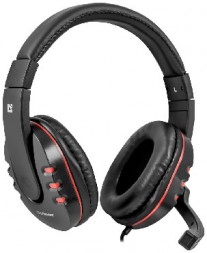 Наушники-гарнитура DEFENDER (64113) WARHEAD G-160 черный
