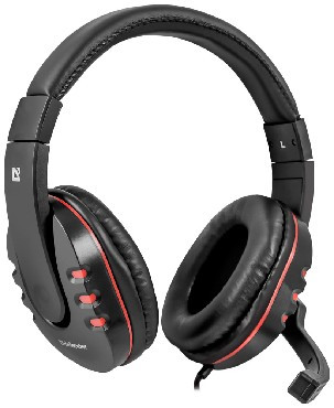 Наушники-гарнитура DEFENDER (64113) WARHEAD G-160 черный