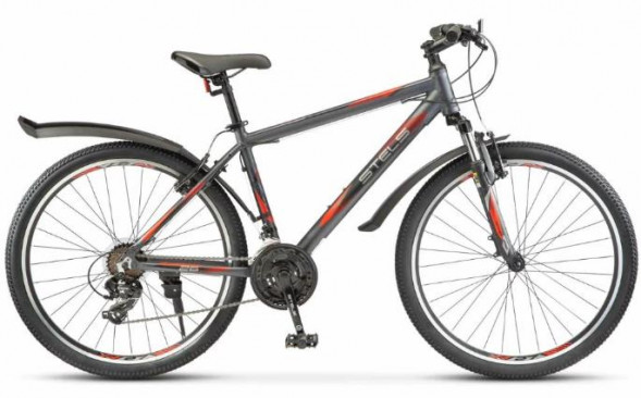 Велосипед STELS Navigator-620 V 26" K010 (м)*LU096784 *JU133650 17" Матово-серый 2023