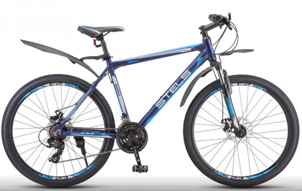 Велосипед STELS Navigator-620 MD 26&quot; V010*LU088804*LU084771* 14&quot; Тёмно-синий