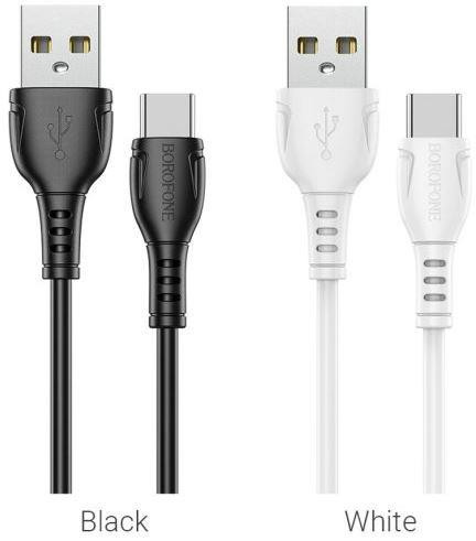 Кабель BOROFONE (6931474743930) BX51 USB 3.0A для Type-C Black 1 м