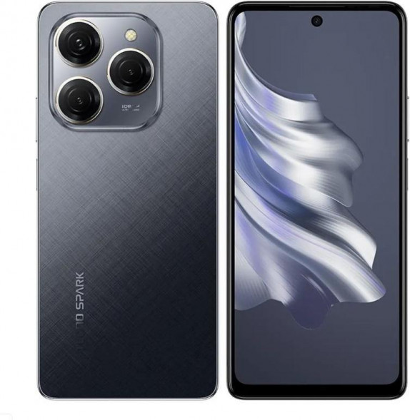 Смартфон TECNO Spark 20 Pro (KJ6) 8/256Gb Moonlite Black (TCN-KJ6.256.MOBL)