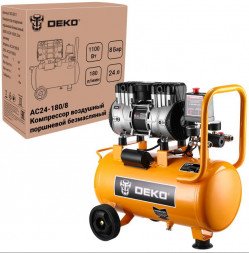 Компрессор воздушный DEKO AC24-180/8, 24л ресивер 083-3011