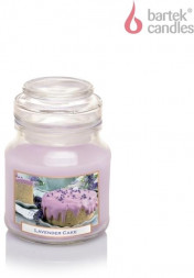 Свеча BARTEK Лавандовый пирог (Lavender Cake) 130гр в баночке