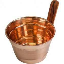 Банные принадлежности БАННЫЕ ШТУЧКИ 32029 Бадья из меди 4 л