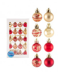 Новогодние Украшения ВОЛШЕБНАЯ СТРАНА Набор шаров &quot;20-2 3см 5636