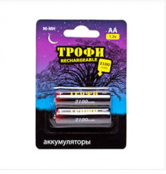 Аккумулятор ТРОФИ HR6-2BL 2100 MAH (2)