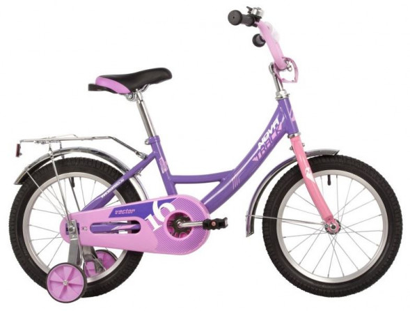 Велосипед NOVATRACK 163VECTOR.LC22 Фиолетовый 153722