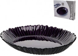 Блюдо "Аврора Аметист" 10546 в подар. упак. 1/6шт. PASABAHCE 10546BD7