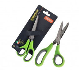 Ножницы MALLONY Ножницы для зелени KS-03 (3 лезвия, 19 см, нерж. сталь) (920101)