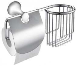 Держатель для туалетной бумаги MAGNUS 85244 Держатель освежителя воздуха и туалетной бумаги с крышкой