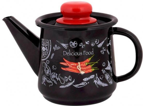Чайник APPETITE 1с202с Chilli эмал 1,0л без свистка