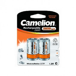 Элементы питания CAMELION (6184) C- 3500MAH NI-MH BL-2 (NH-C3500BP2, аккумулятор,1.2В)