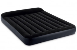 Кровать надувная с подголовником INTEX КВИН,1,52м x 2,03м x 25см, 64143 108-035