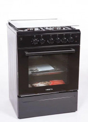 Плита газоэлектрическая VESTA Valencia VKE 10-E Чёрный Ex