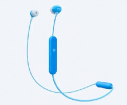Наушники беспроводные SONY WI-C300/L Цвет Синий