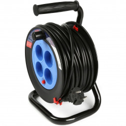 удлинитель SMARTBUY (SBE-16-4-50-Z) 4 гнз - 50м, на катушке, с/з