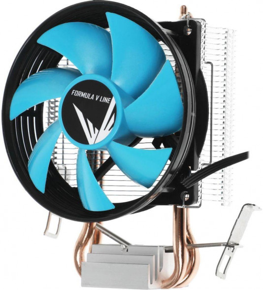 FORMULA Устройство охлаждения(кулер) AC Verkho 2 Soc-AM5/AM4/1200/1700/1851 черный/синий 4-pin 15-25dB Al+Cu 110W 307gr Ret (VERKHO 2)
