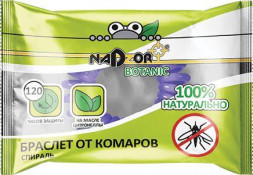Браслет от комаров NADZOR Браслет от комаров ?РЕЗИНКА?, БИО, Botanic BRBIO1