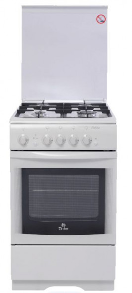 Плита газовая DE LUXE 506040.04Г (916903) бел.