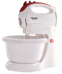 Миксер DELTA LUX DL-5071C белый с розовым