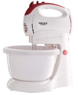 Миксер DELTA LUX DL-5071C белый с розовым