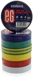 Изолента ЕГ (12038) Изолента 15-20М Микс