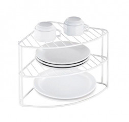 Полка-подставка MALLONY Полка-подставка для кухни трехуровневая W4165 (кухонная, угловая) (100202)