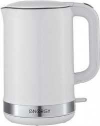 Чайник ENERGY E-218 (1,7 л), белый (107839)