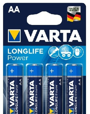 Элементы питания VARTA LR6 AA BL4 HIGH ENERGY ALKALINE 1.5V (4906) (4906113414)