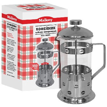 Посуда MALLONY B535-350ML френч-пресс 0,35л (950145)