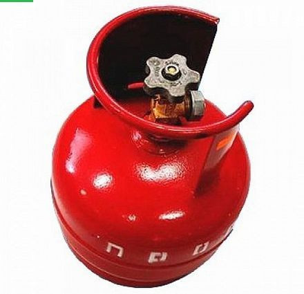 Газовый баллон RUSSIA стальной 9,2л., (Крым)