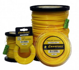 Леска для триммера CHAMPION C5001 - корд трим. Round 1.6мм* 15м (круглый) в мотке
