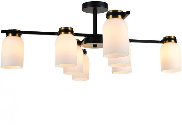 ESCADA 1151/8P E14*40W Black/Brass