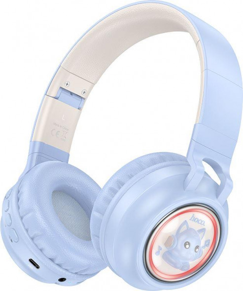 Наушники HOCO (6942007619592) W50 Bluetooth 5.3 Blue