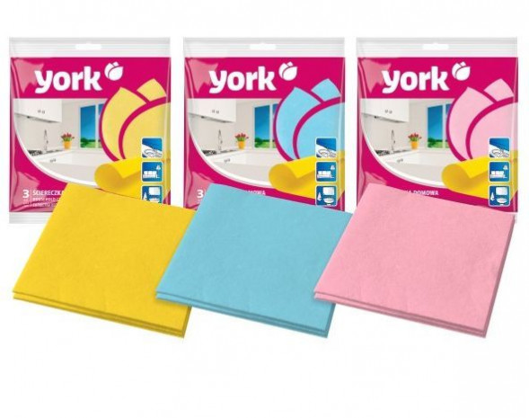 Набор салфеток YORK Дом. 3шт. 020010