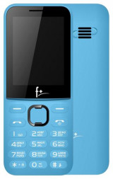 Телефон мобильный F+ F240L Light Blue