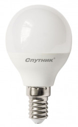 Светодиодная лампа СПУТНИК LED G45 12W/4000K/E14