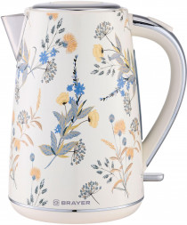 Чайник электрический BRAYER BR1083YE (1,7л. металл)