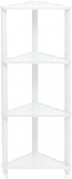 Этажерка VIOLET VIKEA 4-х ярусная (белый) 786406