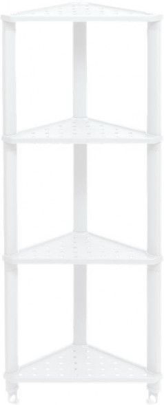 Этажерка VIOLET VIKEA 4-х ярусная (белый) 786406