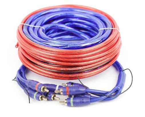 Комплект проводов ACV KIT 4.10SL (SILVER=ECO) (4-кан усил-ля 10AWG/ATC 30A)