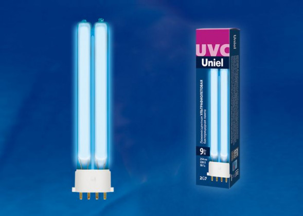 ЭЛЕКТРИКА UNIEL ESL-PL-9/UVCB/2G7/CL