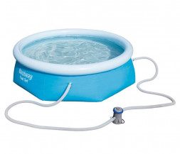 Бассейн BESTWAY Бассейн с надувным бортом 244х66см 2300л 57268 (030582)