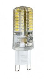 Лампа светодиодная ECOLA G9RD30ELC G9 3,0W CORN MICRO 220V 6400K 320° 50х16 мм (5)