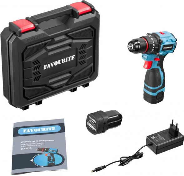 Аккумуляторный шуруповёрт FAVOURITE ДАБ 16 FAVOURITE ДАБ 16
