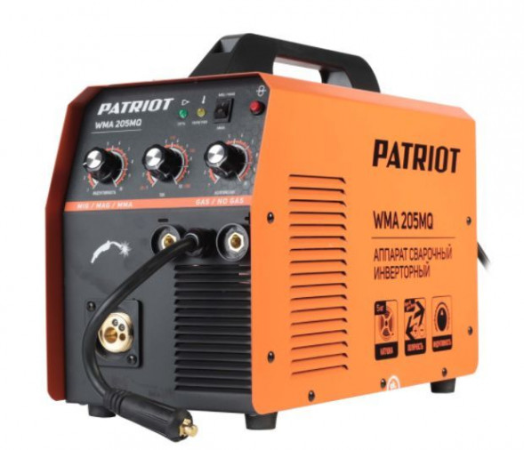Полуавтомат сварочный PATRIOT 605302155 WMA 205MQ MIG/MAG/MMA Полуавтомат сварочный