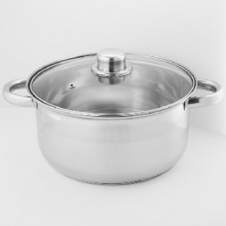 Кастрюля WEBBER BE-158/2 4,2л нерж