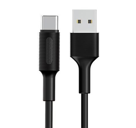 Кабель Type-C BOROFONE (6957531081678) BX1 USB-Type-C 2A 1M - черный